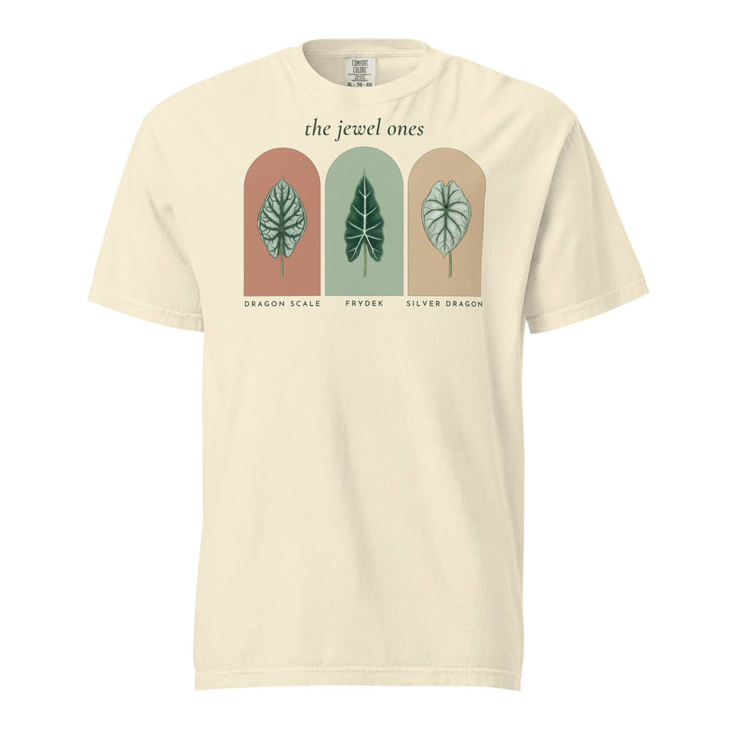 The Jewel Ones tee in Ivory — front view