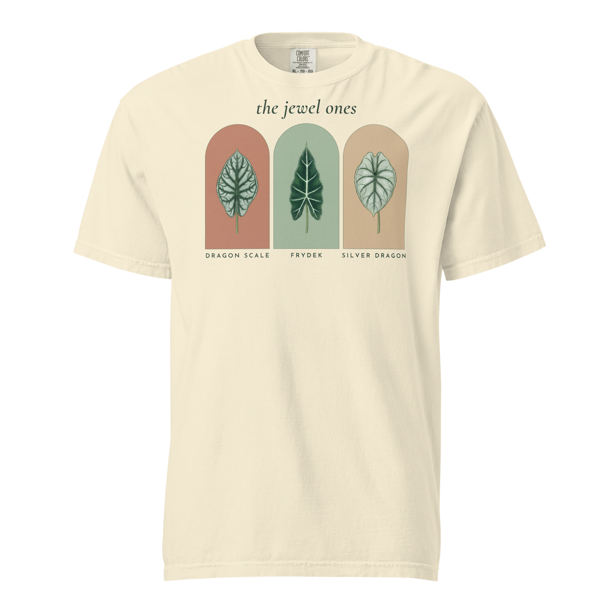 The Jewel Ones tee in Ivory — front view